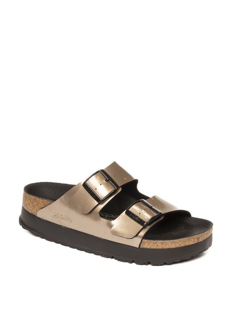  BIRKENSTOCK | ARIZONA PLATFORM1028424-STEEL TAUPE